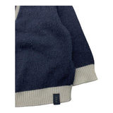 FAY cardigan tinta unita con profili in contrasto Blu per Neonato FT9000 BLU FAY 