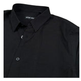 Antony Morato Camicia Manica Lunga Tinta Unita per Bambino MKSL00287 NERO ANTONY MORATO 