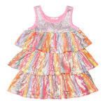Billieblush Abito Multicolor con Paillettes Giromanica per Bambina U20968XX MULTICOLOR BillIEBLUSH 