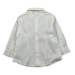Baby A. Camicia Manica Lunga Tinta Unita per Neonato CMBB BIANCO BABY A. 