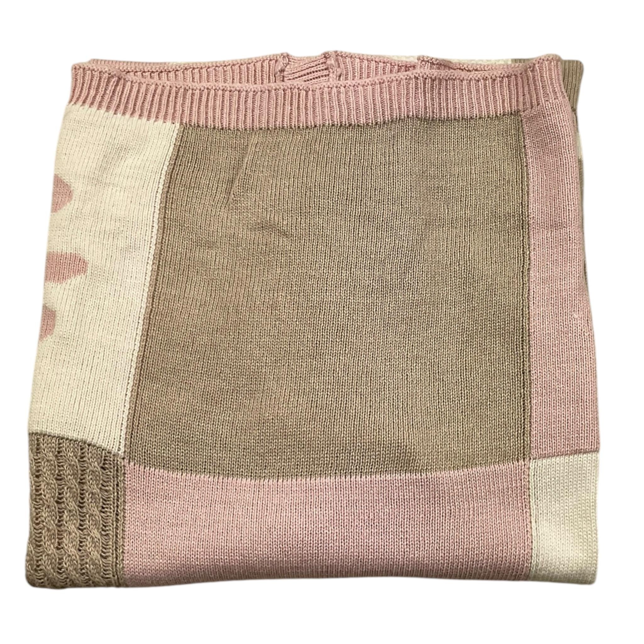 LE BEBE' coperta multicolor con orso Multicolor per Neonata LBG5934 MULTICOLOR LE BEBE' 