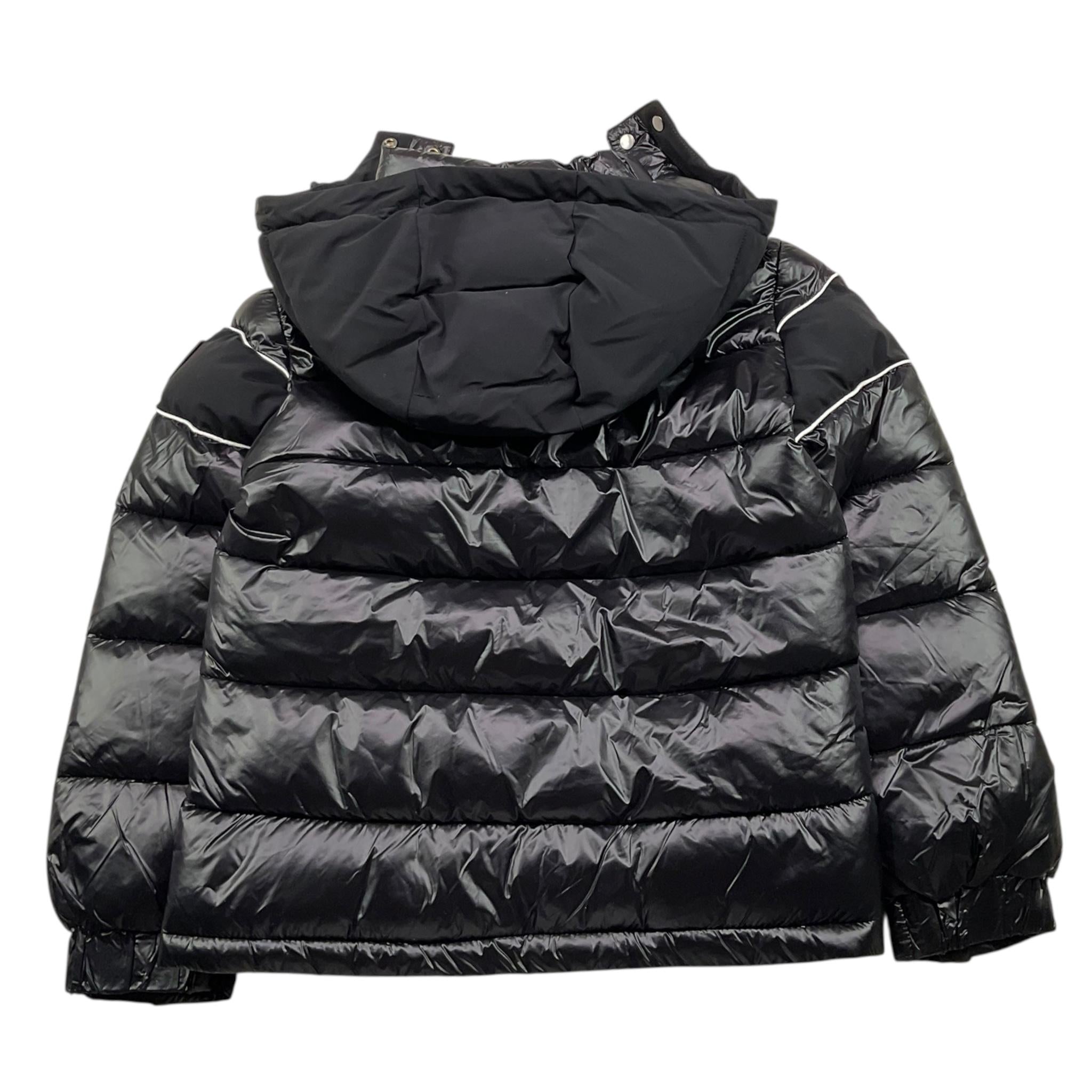 REFRIGUE giubbino tinta unita con cappuccio e stampa logo Nero per Bambino 2831O00019 NERO REFRIGUE 
