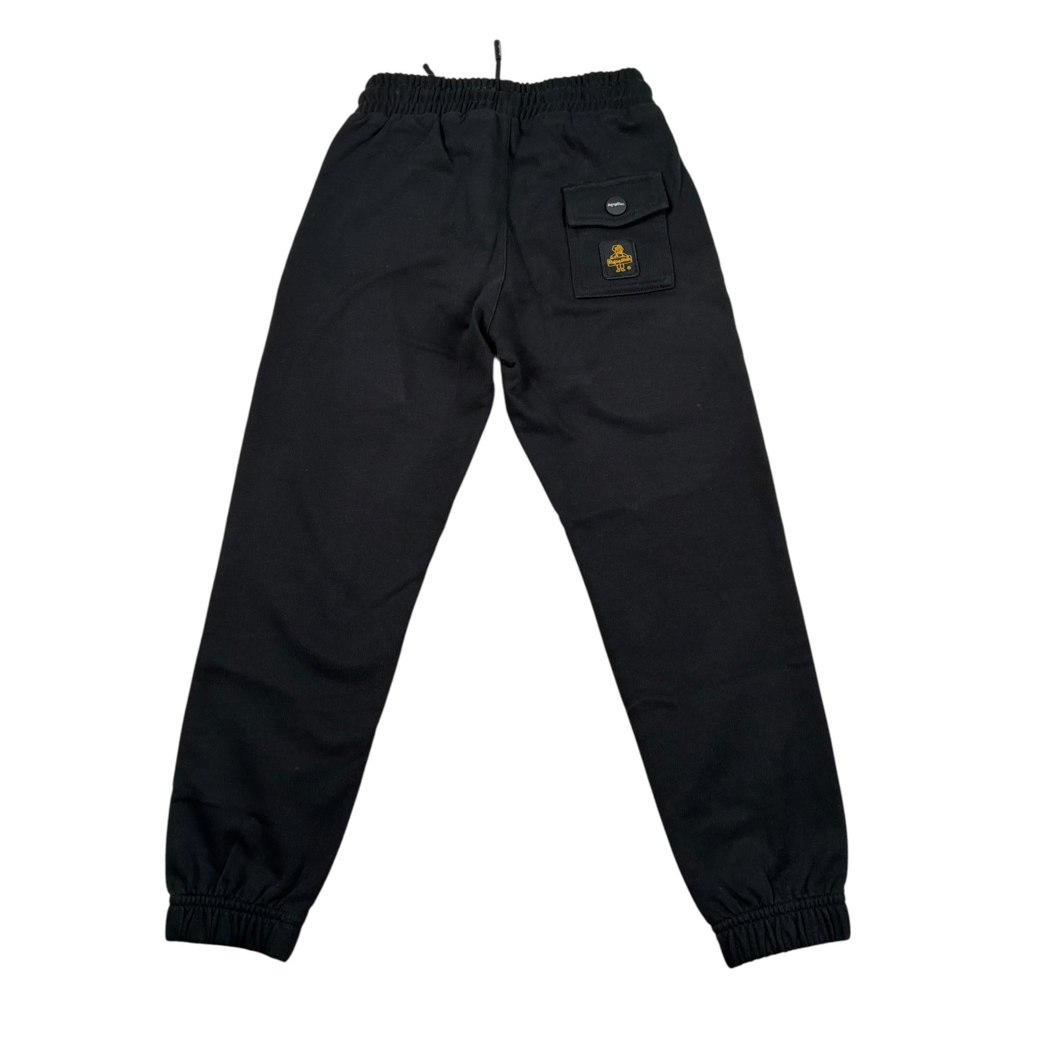 Refrigiwear Pantalone Tinta Unita Tuta per Bambino RW445 NERO REFRIGIWEAR 