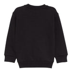ICEBERG felpa chiusa girocollo tinta unita con stampa Nero per Bambino MFICE5315BXX NERO ICEBERG 