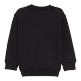 ICEBERG felpa chiusa girocollo tinta unita con stampa Nero per Bambino MFICE5315BXX NERO ICEBERG 