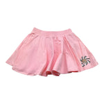 Moschino Gonna Tinta Unita con Stampa per Bambina HDJ047 ROSA MOSCHINO 