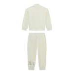 GUESS completo 2pz felpa con zip-pantalone tinta unita Panna per Bambina K4BG06KBXI2 PANNA GUESS 