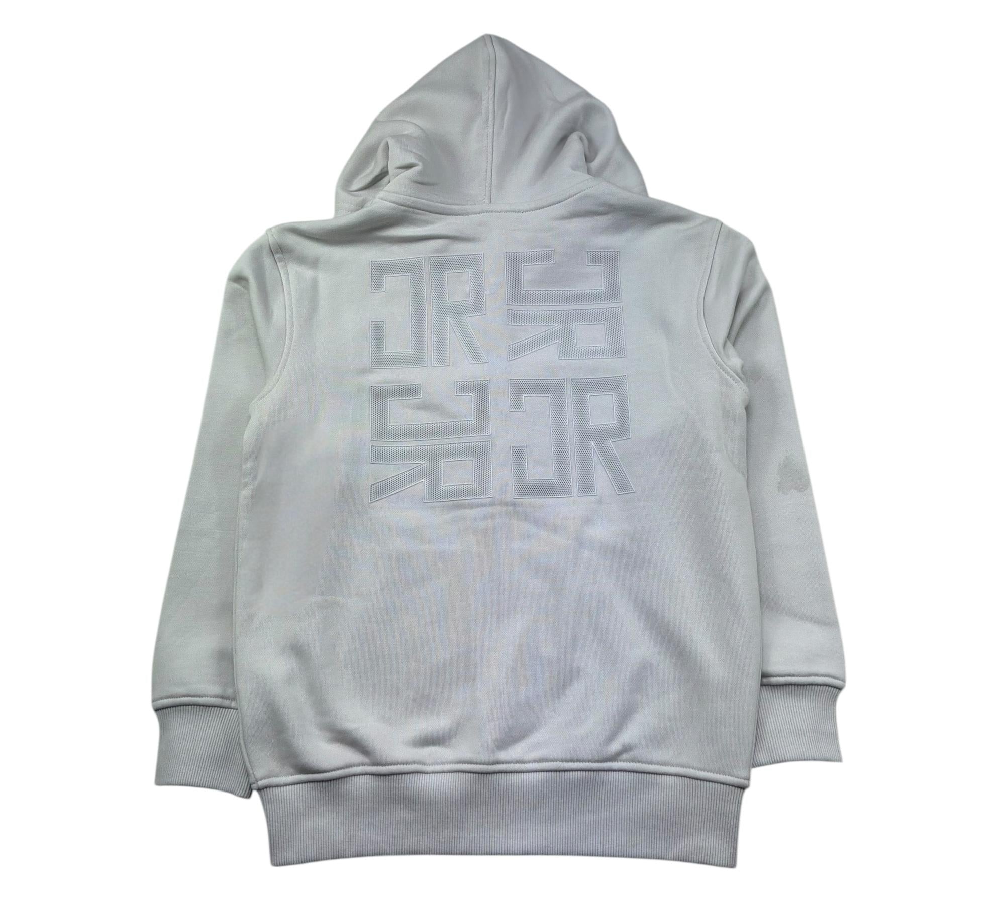 John Richmond Felpa con Zip E Cappuccio Tinta Unita per Bambino RBP26001FE GRIGIO JOHN RICHMOND 