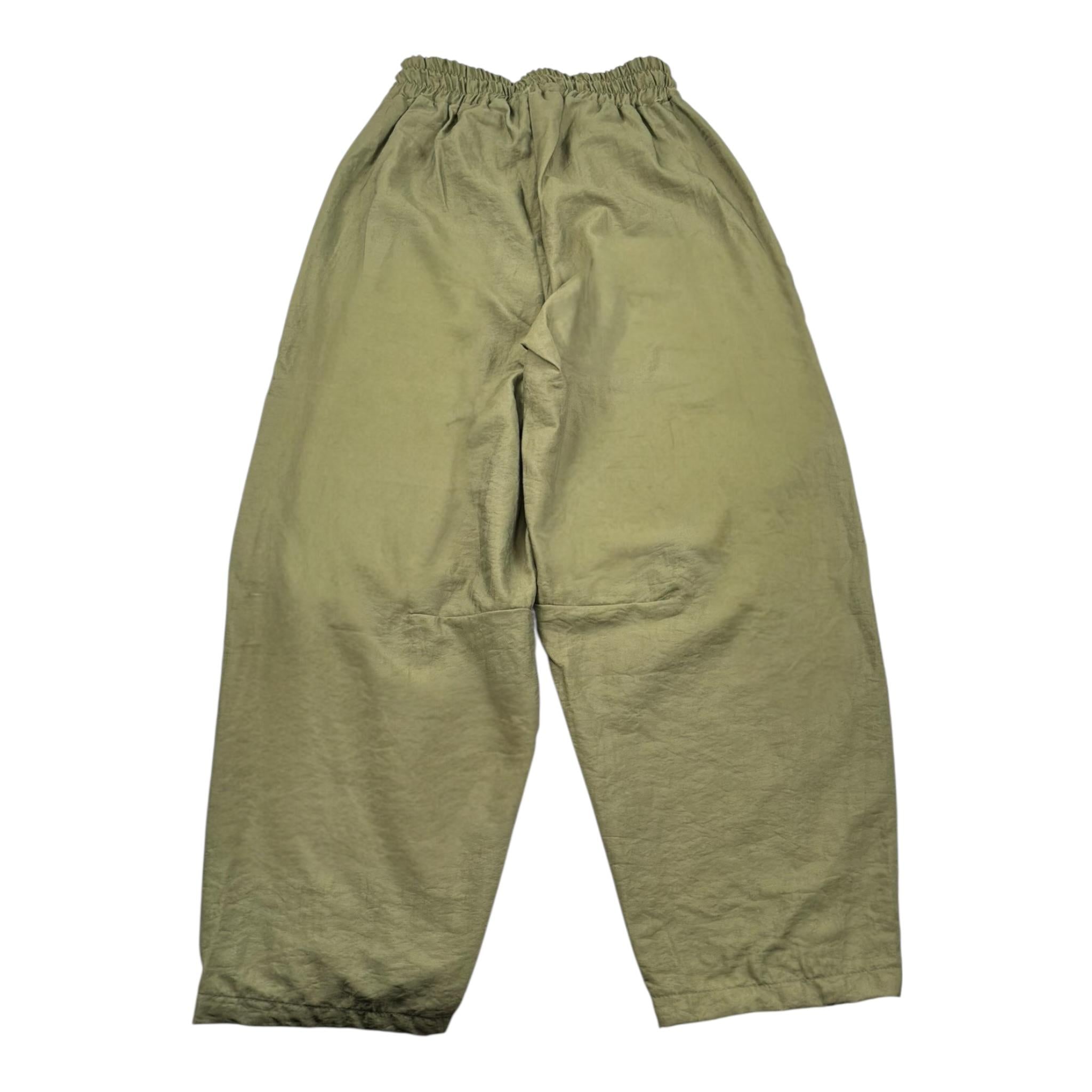 Dixie Pantalone Tinta Unita con Elastico In Vita per Bambina PEA0090G74 VERDE DIXIE 
