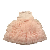 Ninnaoh Abito Giromanica Tinta Unita Giromanica con Tulle per Neonata E24AB44 ROSA NINNAOH 