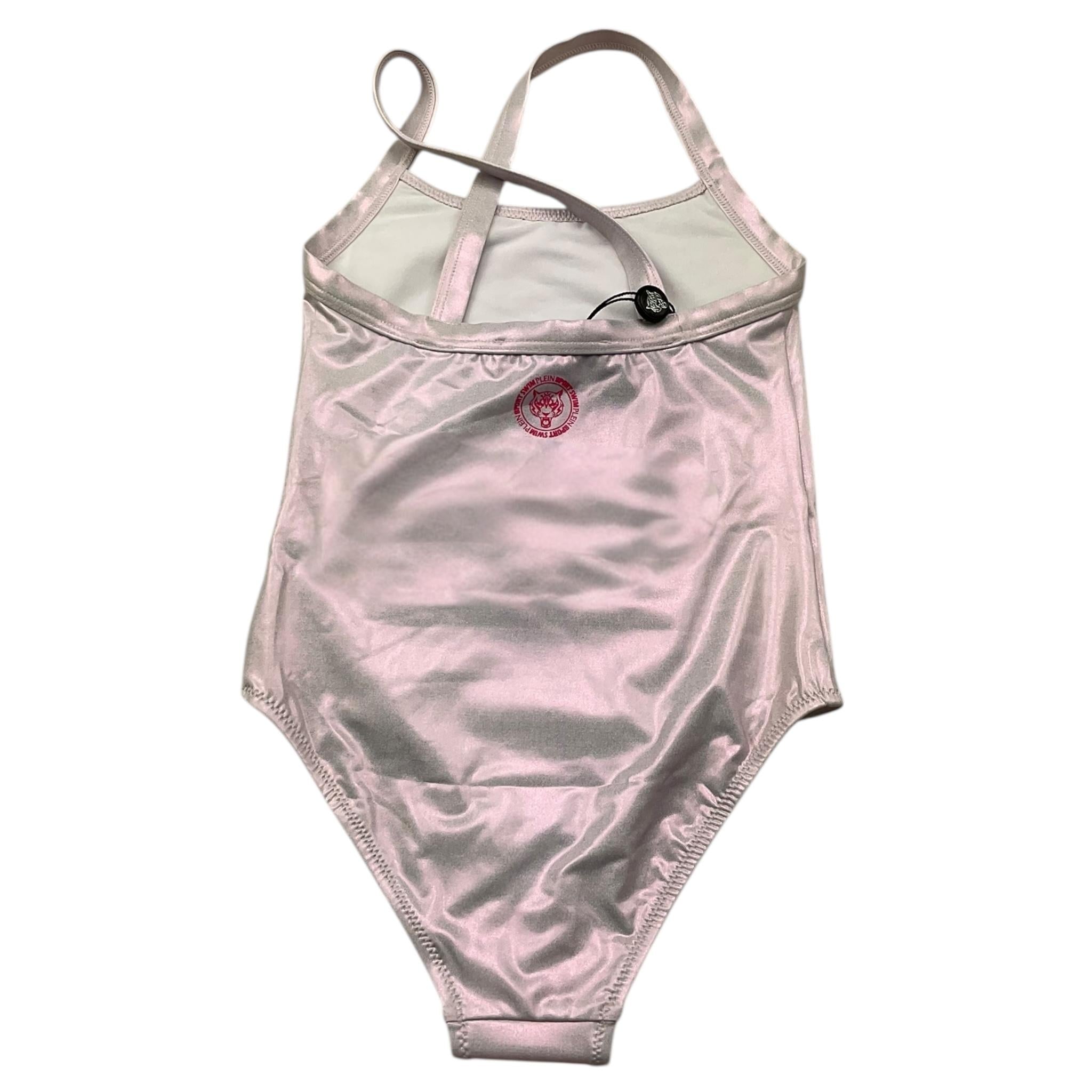 Plein Sport Swim Costume Intero Tinta Unita per Bambina PS25KGOP05 ROSA PLEIN SPORT SWIM 