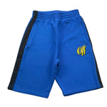 Off-White Bermuda Tinta Unita con Elasico In Vita per Bambino OBCI006S24 COBALTO OFF-WHITE 