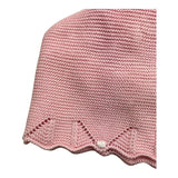 Marlu' Cappello Tinta Unita Rosa Per Neonata