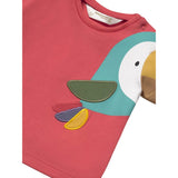 Mayoral T-Shirt Girocollo tinta unita con Stampa In Contrasto Rosso per Neonato 10377 ROSSO MAYORAL 