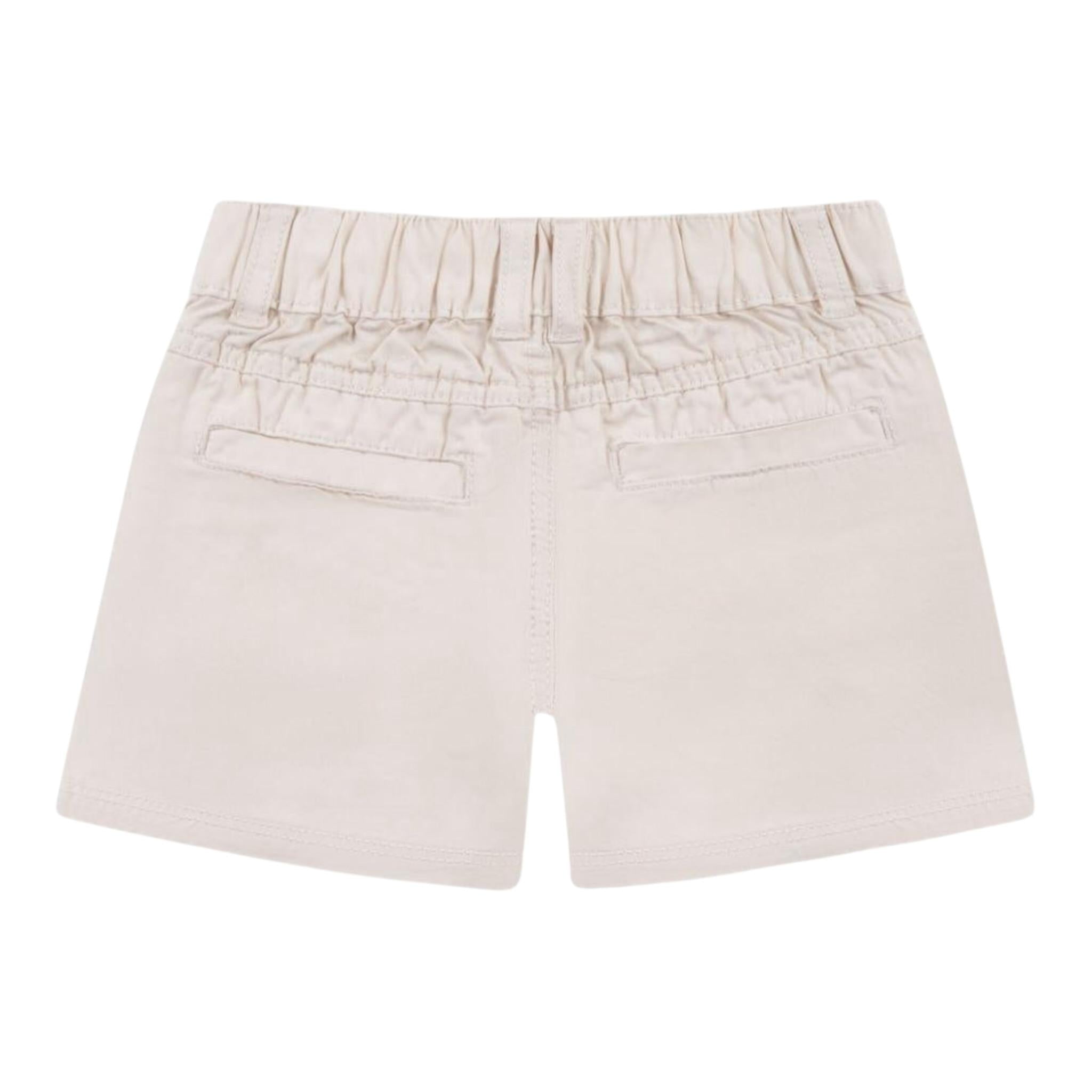 Trussardi Bermuda Tinta Unita con Girovita Regolabile per Neonato TIP25041BEX BEIGE TRUSSARDI 