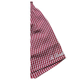 Saint Barth Short Fantasia Quadretti con Elastico In Vita per Bambina MEAVE ROSSO SAINT BARTH 