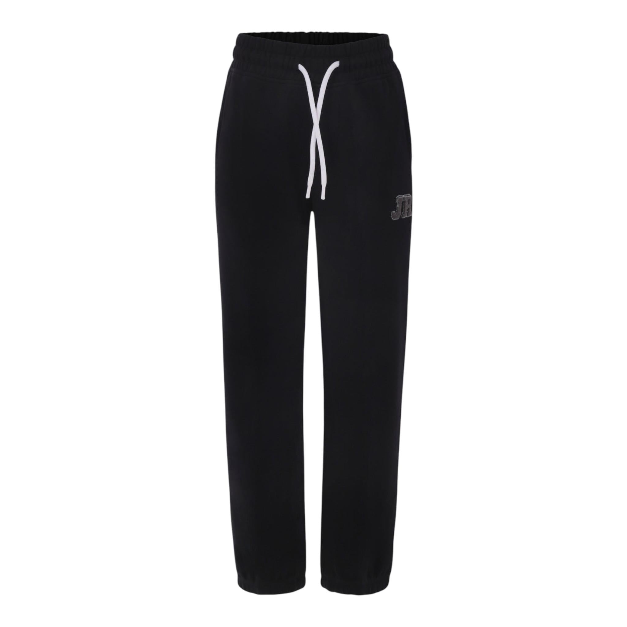 John Richmond Pantalone Tinta Unita Modello Tuta per Bambina RBP25171PA NERO JOHN RICHMOND 