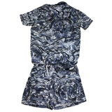 Just Cavalli Completo 2 Pezzi Camicia-Bermuda per Bambino JBP26168CE BLU JUST CAVALLI 