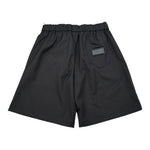 John Richmond Bermuda Tinta Unita con Elastico In Vita per Bambino RBP26242BE NERO JOHN RICHMOND 