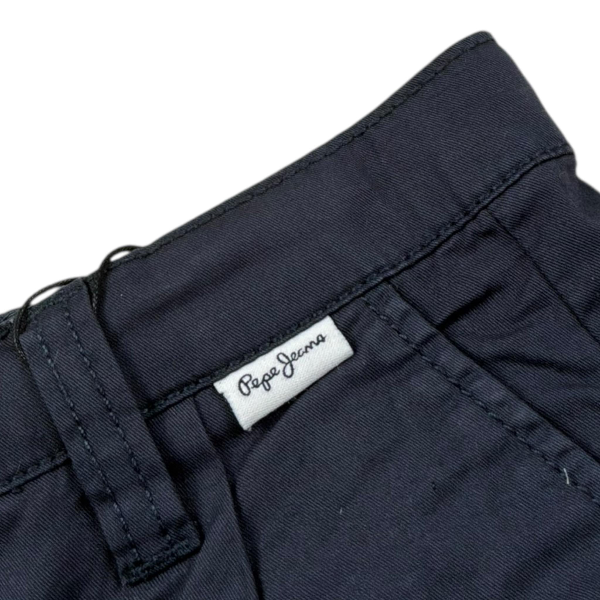 Pepe Feamo Bermuda Tinta Unita con Girovita Regolabile per Bambino PG800874 BLU PEPE FEAMO 