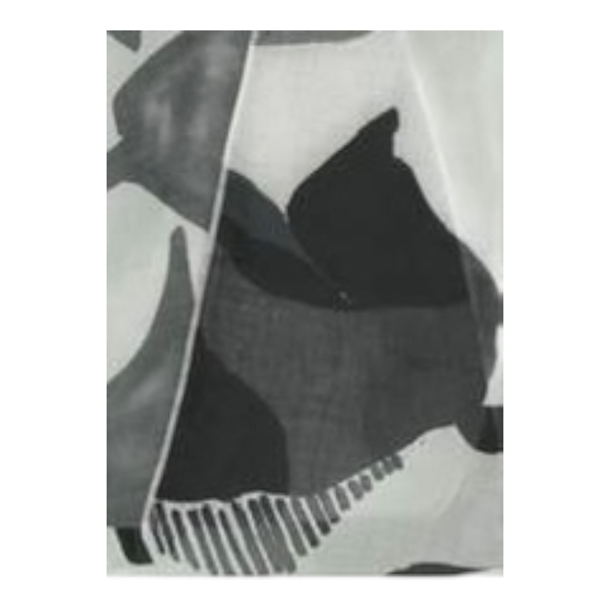 Manila Grace Sciarpa Tinta Unita con Stampa per Bambina 268FMJS25 GRIGIO MANILA GRACE 