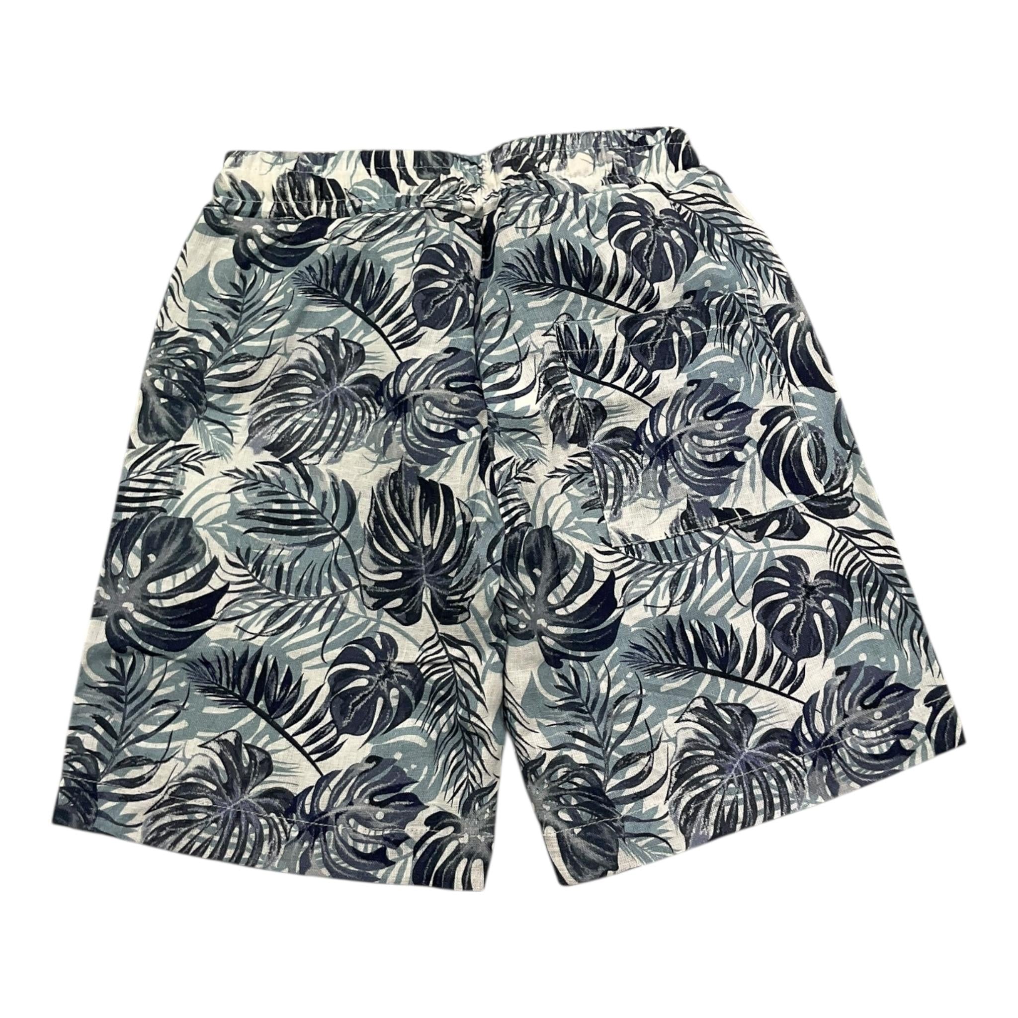 M+E' Bermud Tinta Unita Stampa Fantasia per Neonato UEM054N BLU M+E' 