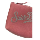 SAINT BARTH borsello tinta unita con logo Rosa per Bambina ALINEVELVET ROSA SAINT BARTH 