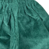 PAIO CRIPPA pantalone tinta unita modello a palazzo Verde per Bambina SALICE VERDE PAIO CRIPPA 