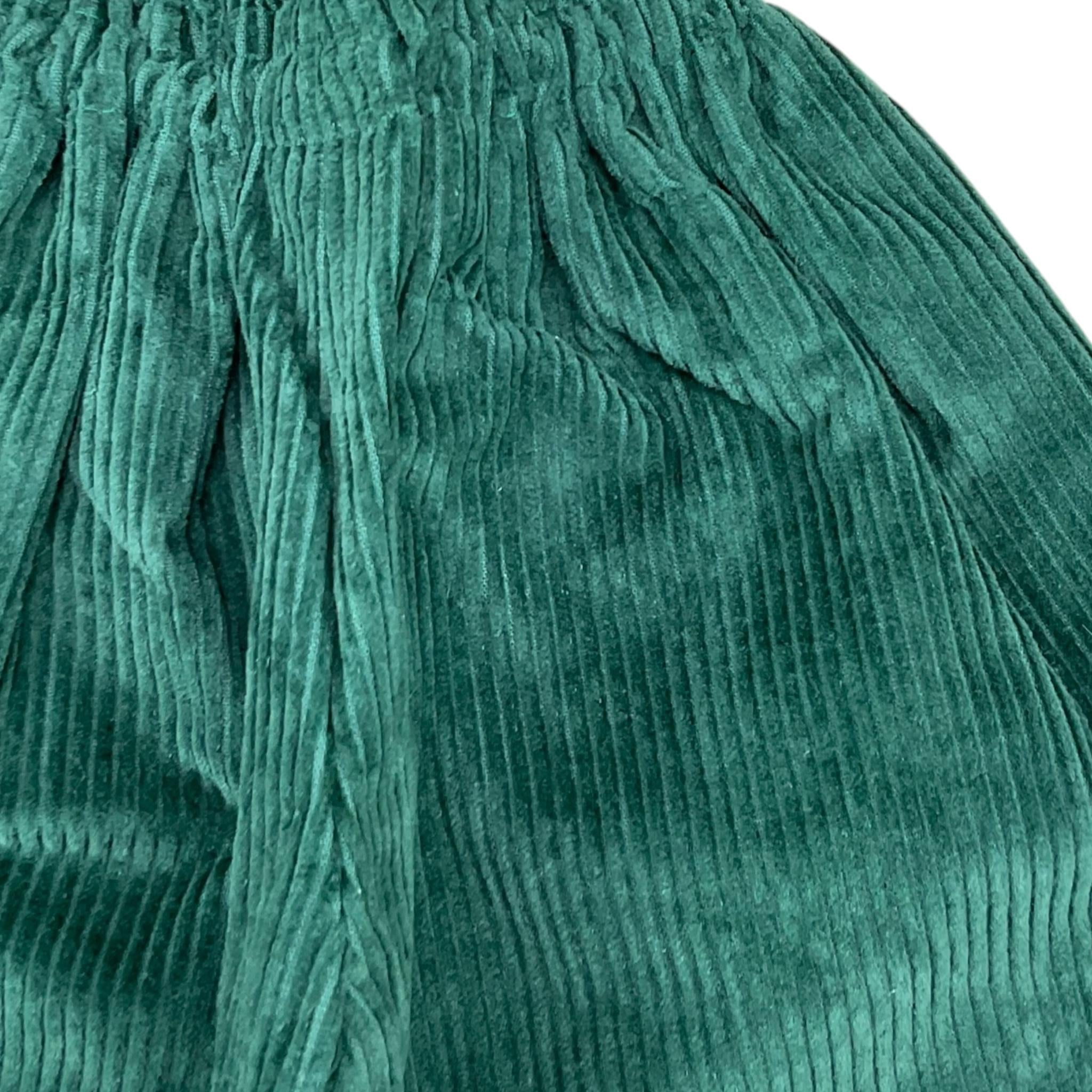 PAIO CRIPPA pantalone tinta unita modello a palazzo Verde per Bambina SALICE VERDE PAIO CRIPPA 