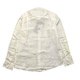 Refrigiwear Camicia Manica Lunga Tinta Unita Collo Coreano Panna Per Bambino
