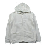 Le Coconne Felpa In Filo con Zip E Cappuccio Tinta Unita per Bambino LCN1112 BIANCO LE COCONNE 