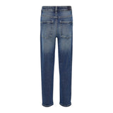 ONLY jeans tinta unita con girovita regolabile Blu per Bambina 15264774 BLU ONLY 