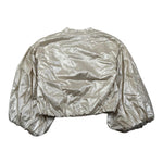 Miss Grant Giubbino Tinta Unita con Zip per Bambina MG1323 ORO MISS GRANT 