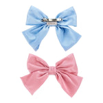 Monnalisa Set 2 Fermagli Bicolore per Bambina 19E018 ROSA MONNALISA 