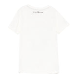 John Richmond T-Shirt Girocollo Tinta Unita con Stampa per Bambino RBP25058TS BIANCO JOHN RICHMOND 