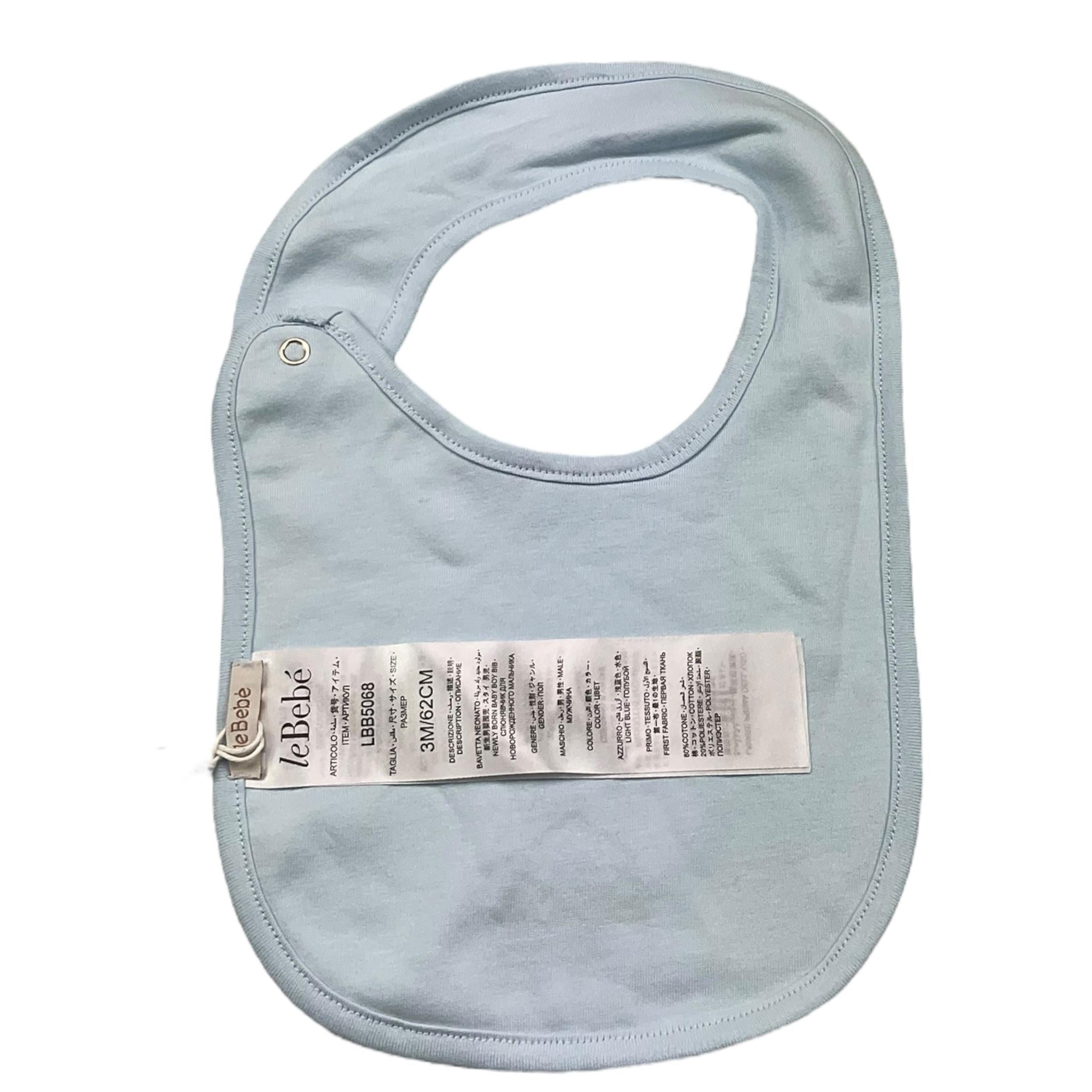 LE BEBE' bevatte tinta unita con stampa  Azzurro per Neonato LBB5068 AZZURRO LE BEBE' 