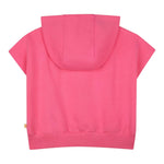 Billieblush Felpa Smanicata Tinta Unita con Cappuccio per Bambina U20846X ROSA FLUO BillIEBLUSH 