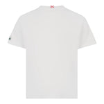 Saint Barth T-Shirt Girocollo Tinta Unita con Stampa per Neonato TSH00010467 BIANCO SAINT BARTH 