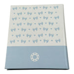 Le Bebe Album Fotografie Bicolore per Neonato LBA002 BIANCO/AZZURRO LE BEBE 