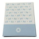 Le Bebe Album Fotografie Bicolore per Neonato LBA002 BIANCO/AZZURRO LE BEBE 