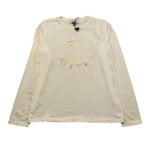 DIXIE shirt girocollo tinta unita con stampa Panna per Bambina LB26030G56 PANNA DIXIE 