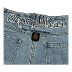 Refrigiwear Short In Denim Tinta Unita con Girovita Regolabile per Bambina 314PRFJS25 AZZURRO REFRIGIWEAR 