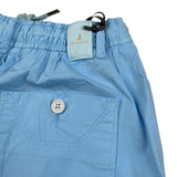 Jeckerson Bermuda Tinta Unita con Elastico In Vita per Bambino J3858 AZZURRO JECKERSON 