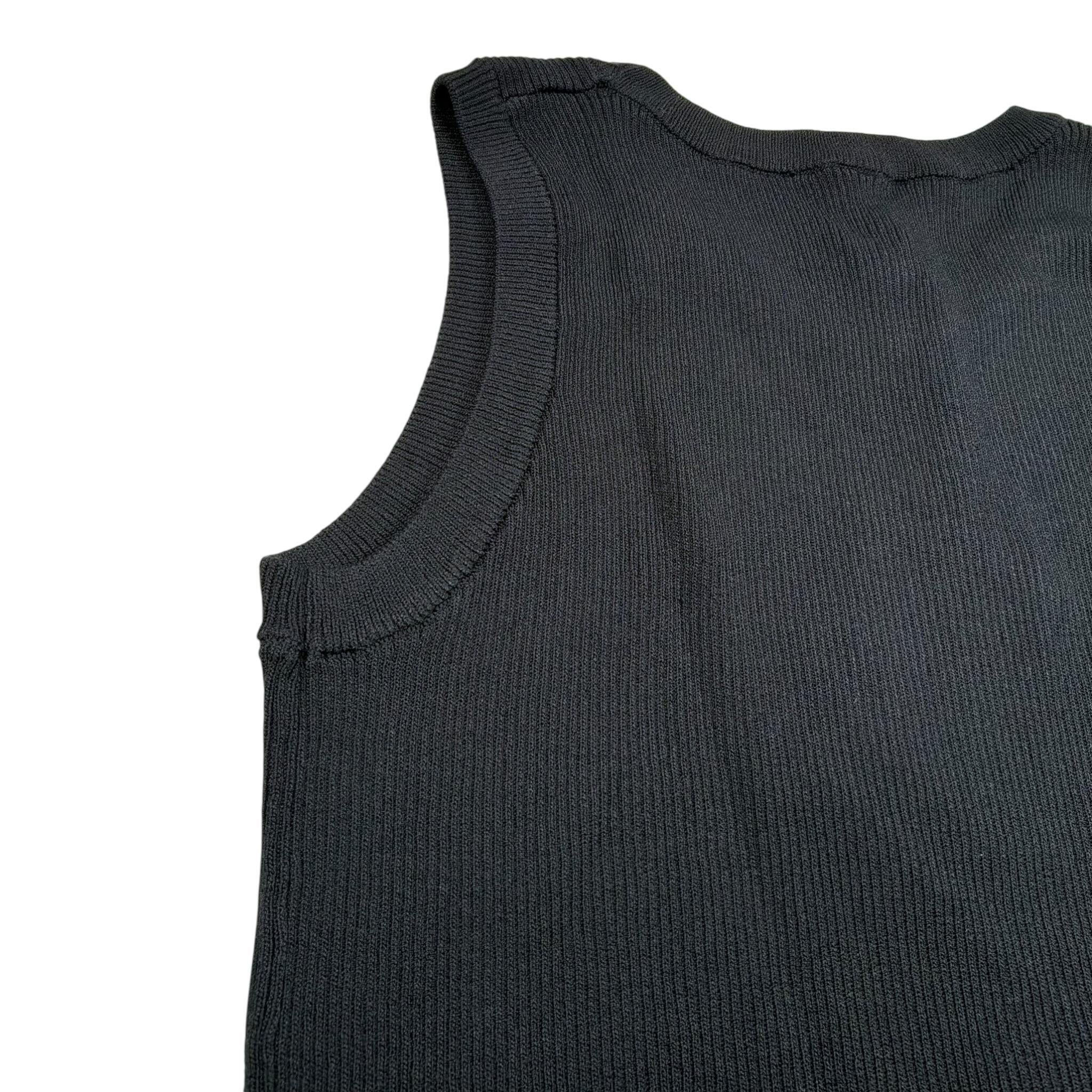 Manila Grace Canotta Girocollo Tinta Unita per Bambina MG2606 NERO MANILA GRACE 