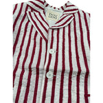 Dou Dou Giacca Tinta Unita con Fantasia A Righe per Bambina DW2P34XX BIANCO/ROSSO DOU DOU 