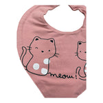 Mayoral Bavetta Tinta Unita con Stampa per Neonata 90944 ROSA MAYORAL 