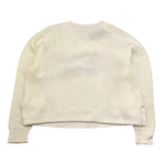 Philosophy Maglia Girocollo Tinta Unita con Logo per Bambina I9E610 PANNA PHILOSOPHY 