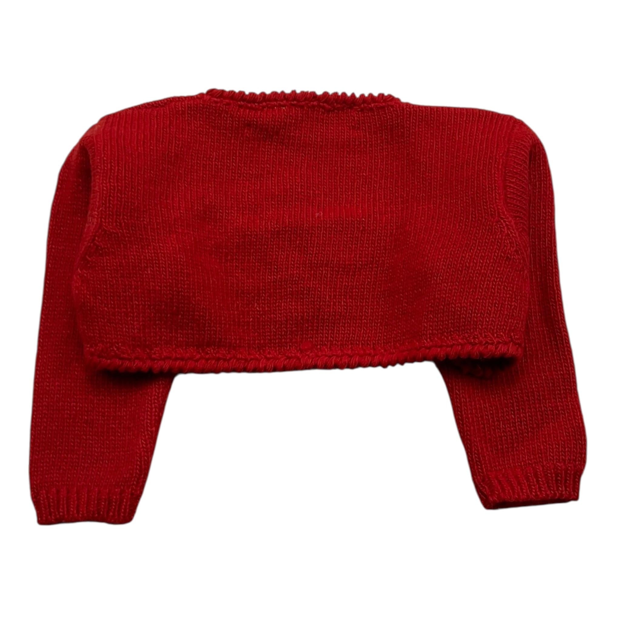 LA STUPENDERIA coprispalle tinta unita Rosso per Neonata VCSC04 ROSSO LA STUPENDERIA 