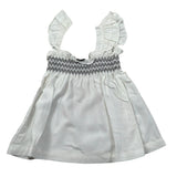 Please Camicia Giromanica Tinta Unita per Neonata CC00300G71 BIANCO PLEASE 