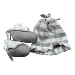 Marlu' Set Cappello-Babbucce per Neonata EF1071 BEIGE MARLU' 
